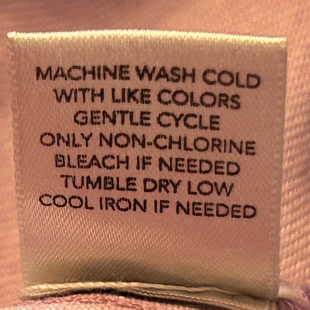 Christopher & Banks  - Lavender Lace-Back Denim Vest - Picture 8 of 8